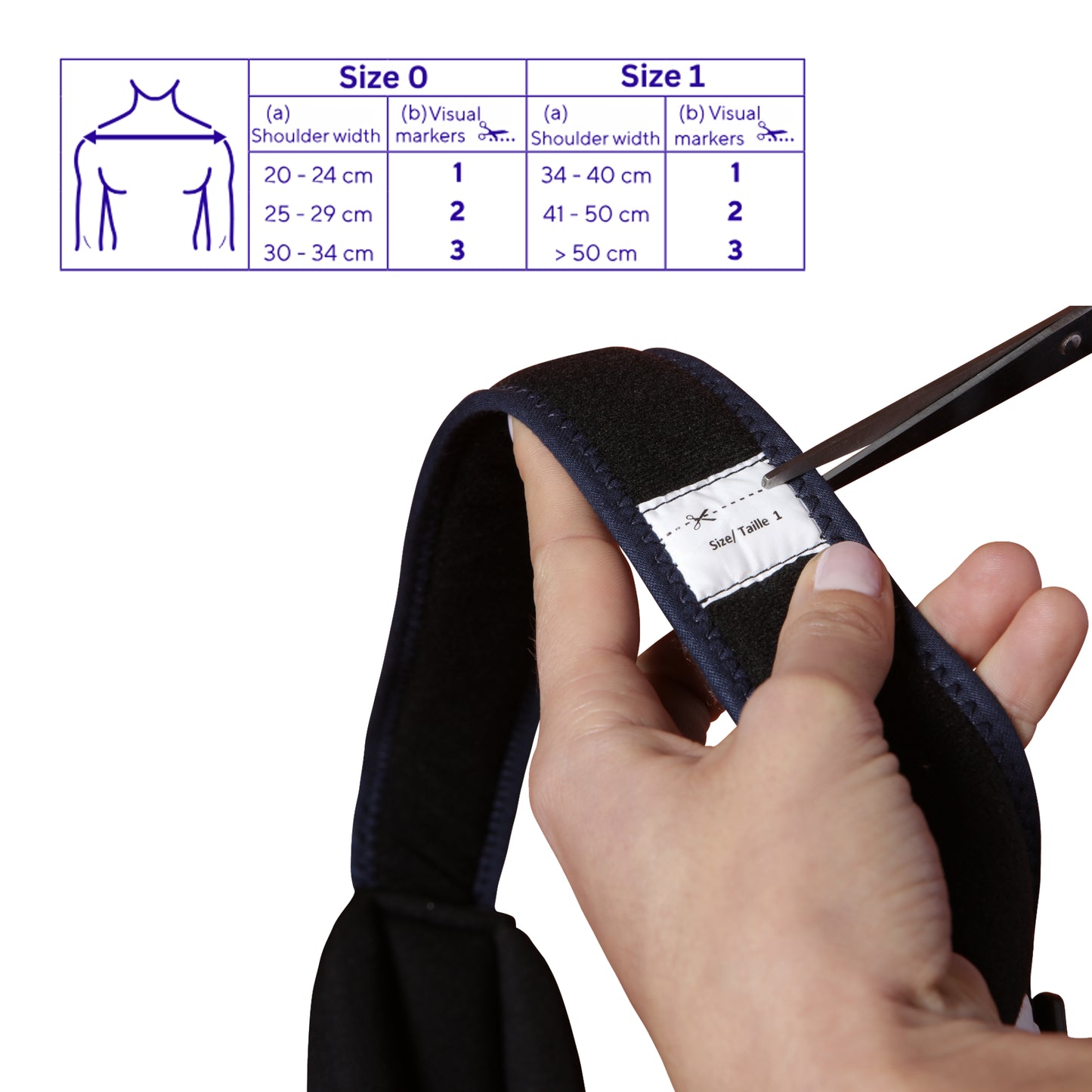 Viðbeinsstuðningur - Ligaflex clavicular straps