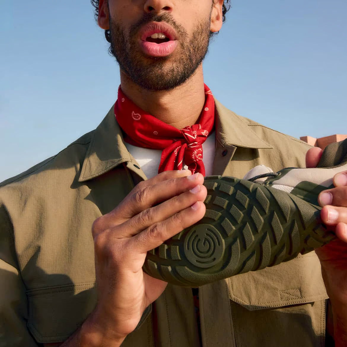 Groundies - All Terrain Low 2.0 Khaki/Orange