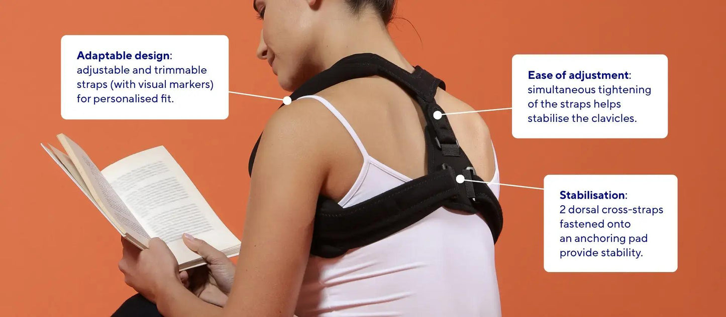 Viðbeinsstuðningur - Ligaflex clavicular straps